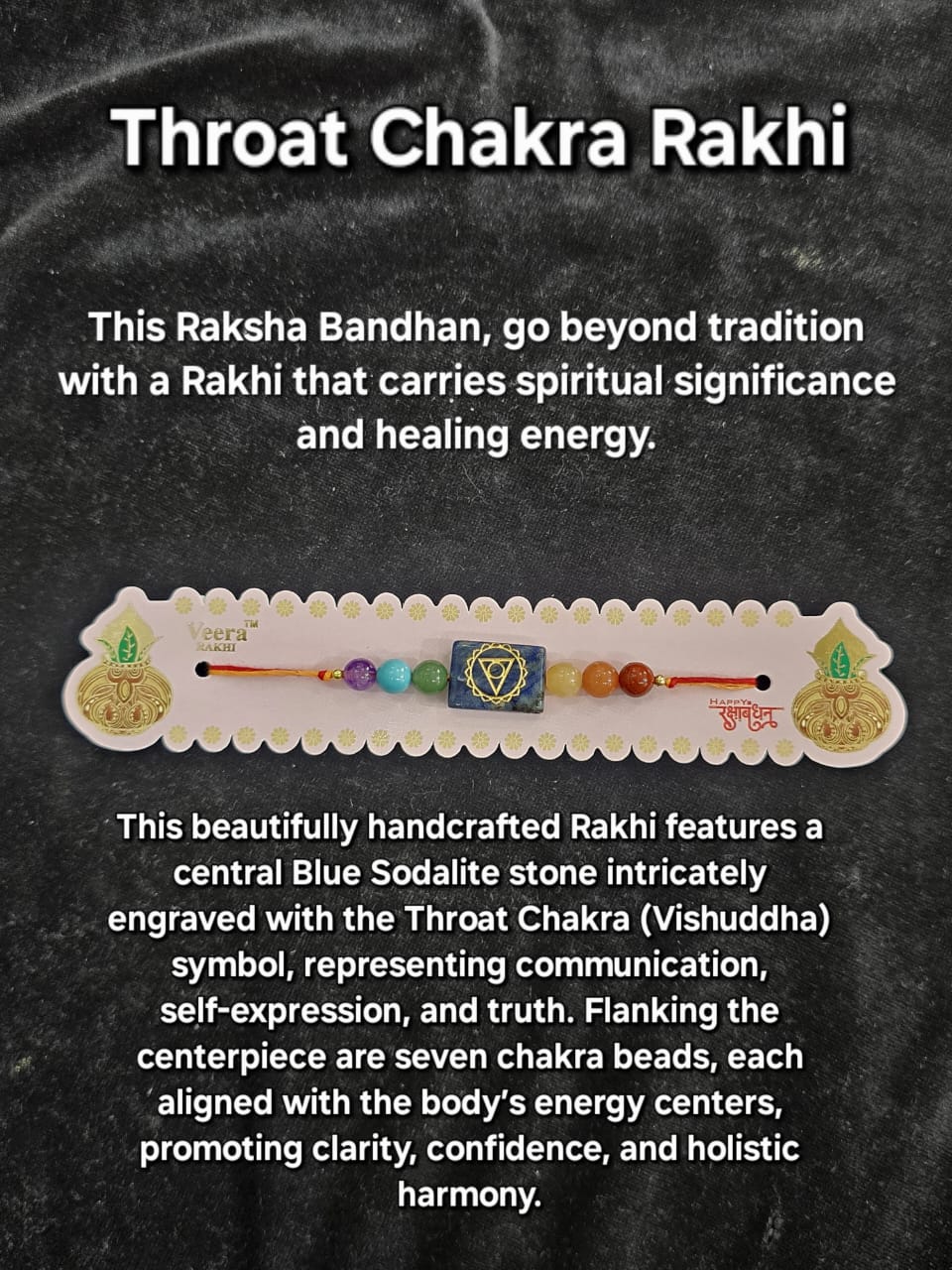 Throat Chakra Rakhi