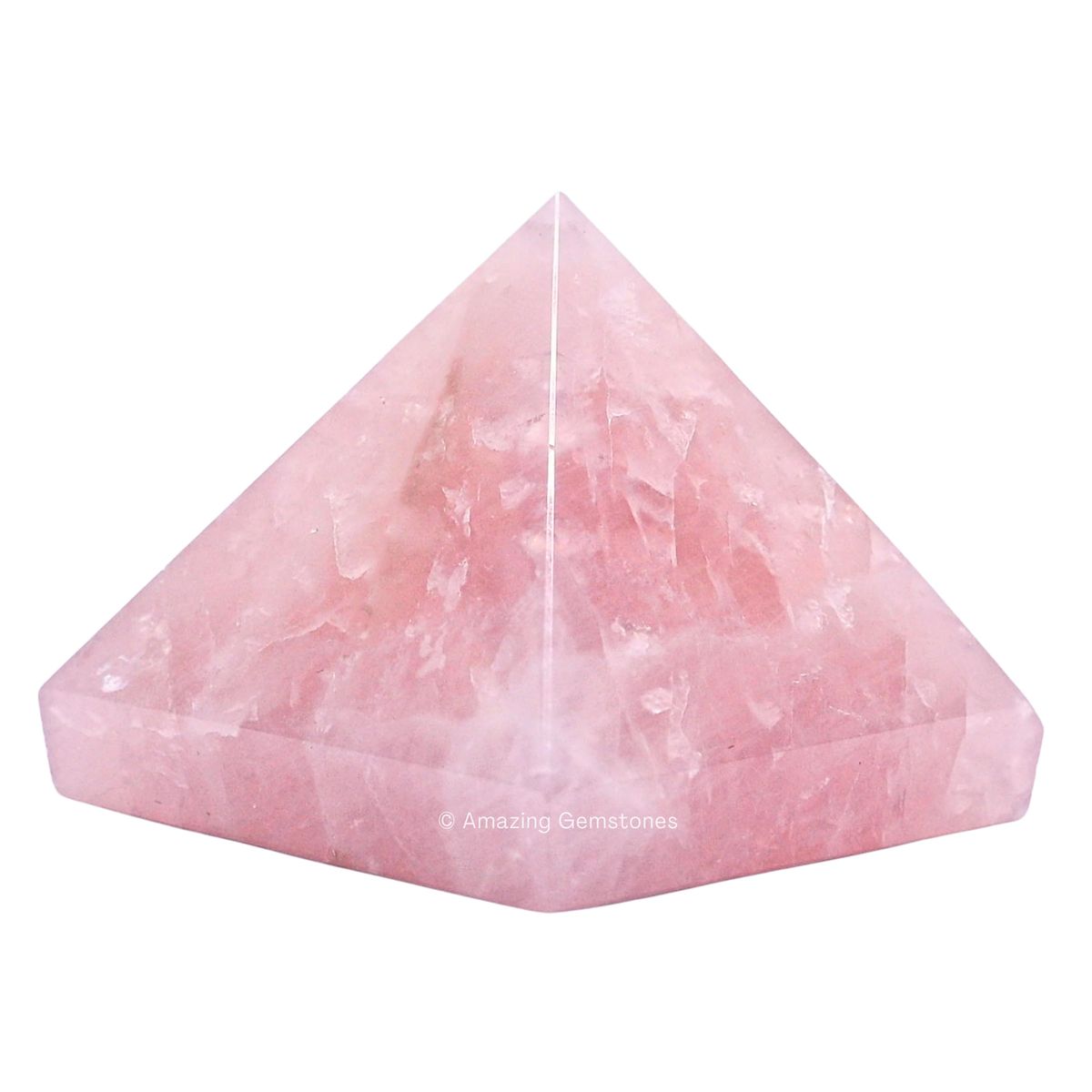 Rose Quartz Pyramid