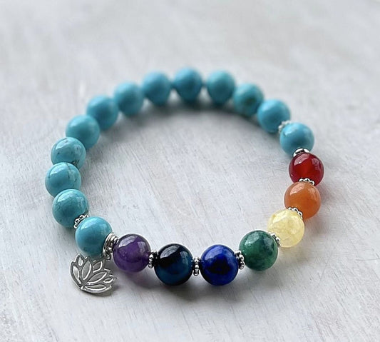 7 Chakra Bracelet (firoza)