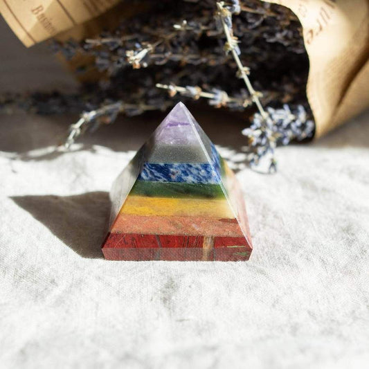 7 Chakra Crystal Pyramid