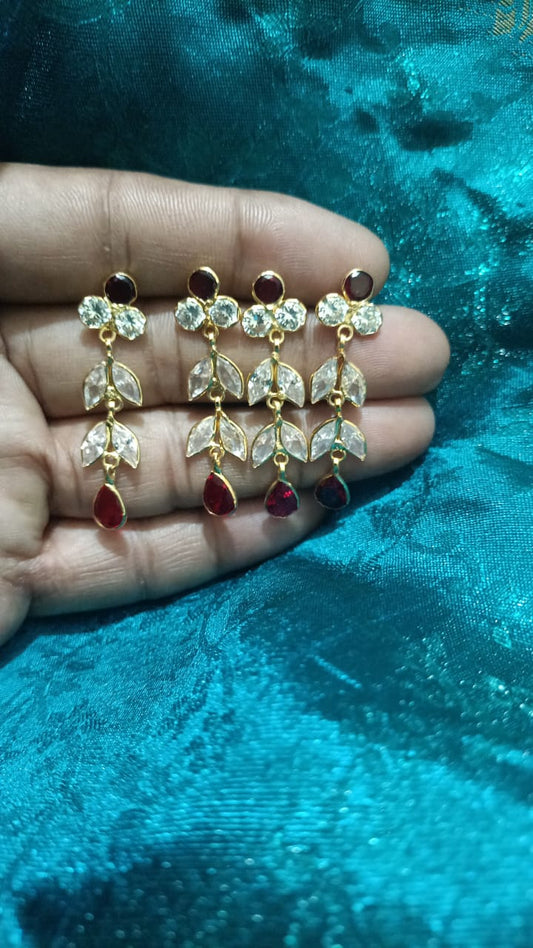 Gold Chandelier Drop Earrings