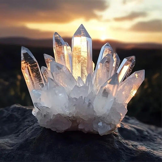 Clear Quartz Cluster