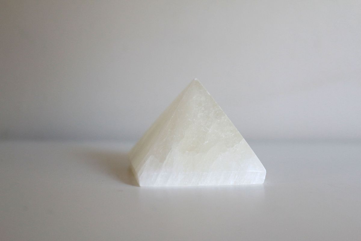 Selenite Pyramid