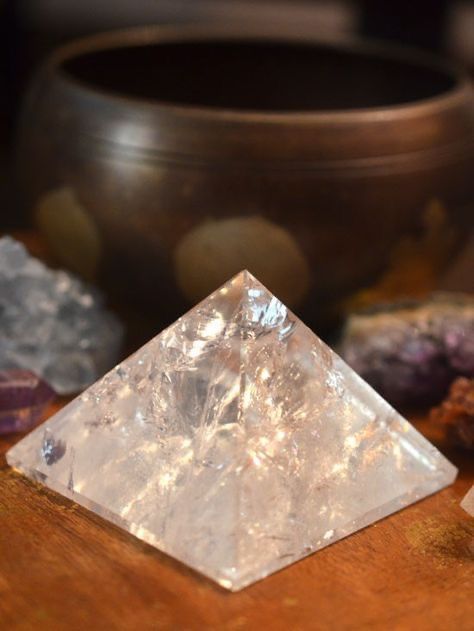 Clear Quartz Pyramid