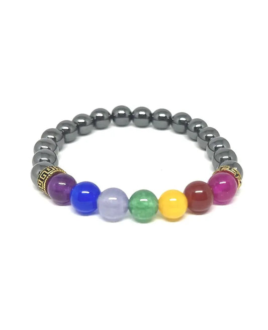 7 Chakra Bracelet (hematite)